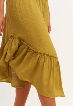 OXXO Donna MODISCHEM VOLANT - Gonna A Campana - Asparagus -Negozio al dettaglio Oxxo 825a15535b85421780c3dcebe705f740