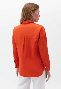 OXXO Donna OVERSIZED - Camicia - Tangerine Tango 8 OXXO Donna OVERSIZED - Camicia - Tangerine Tango -Negozio al dettaglio Oxxo 83a45be3e5d74028a842d44fabfa9659