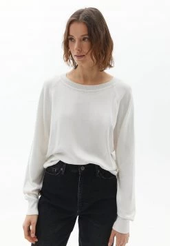 OXXO Donna DÜNNER MIT ENGEN ARMELBÜNDCHEN - Maglione - Ice Milk