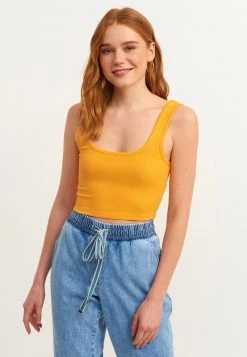 OXXO Donna Top - Ocher -Negozio al dettaglio Oxxo 8653c8268eb64e6fa11aa09832c55476