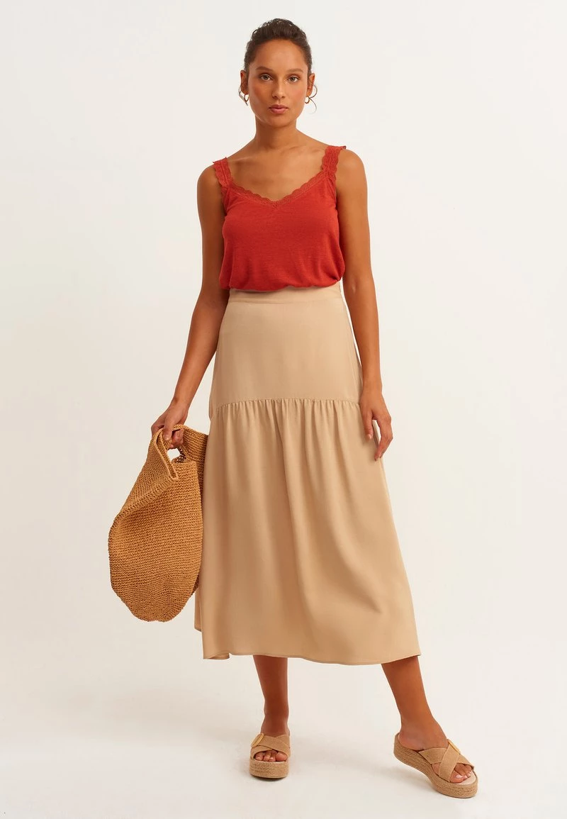 OXXO Donna Gonna A Campana - Pecan 4 OXXO Donna Gonna A Campana - Pecan - immagine 2