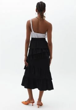 OXXO Donna RUFFLED - Gonna A Campana - Black -Negozio al dettaglio Oxxo 87d4b6774734414184a8fcce0e86cbc9