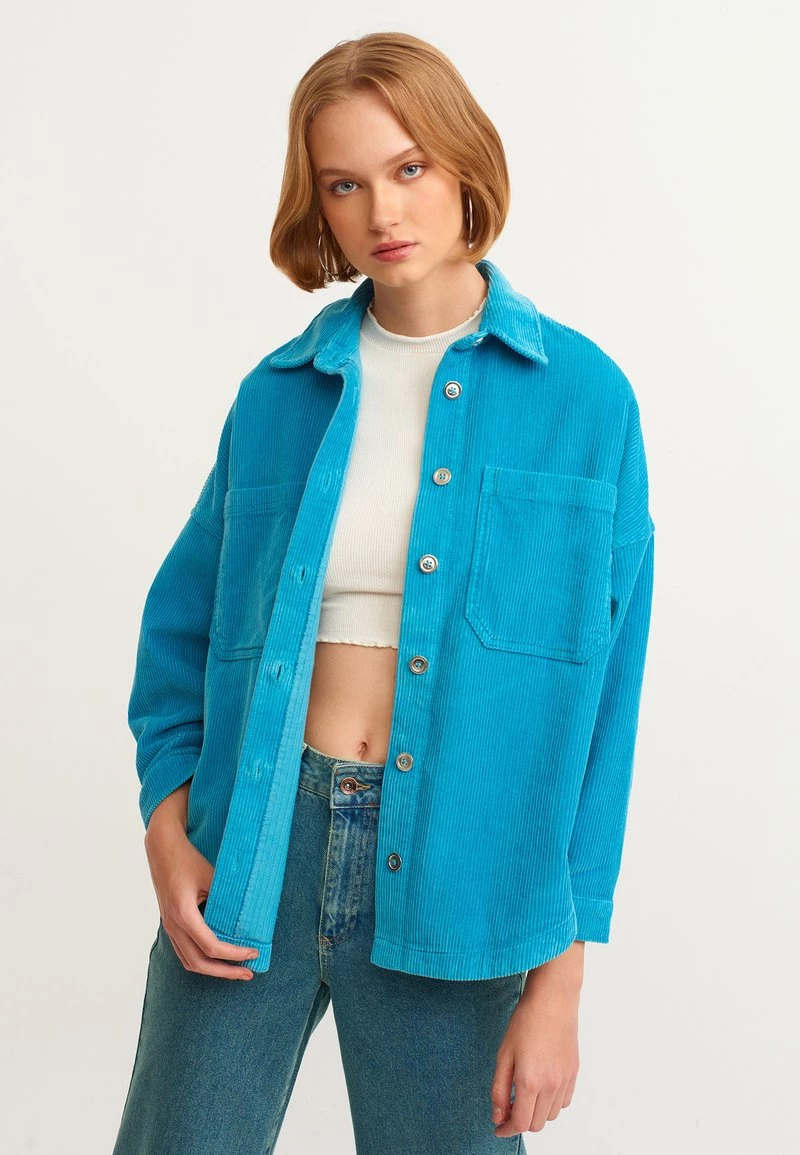 OXXO Donna Camicia - Adriatic Blue 6 OXXO Donna Camicia - Adriatic Blue - immagine 4