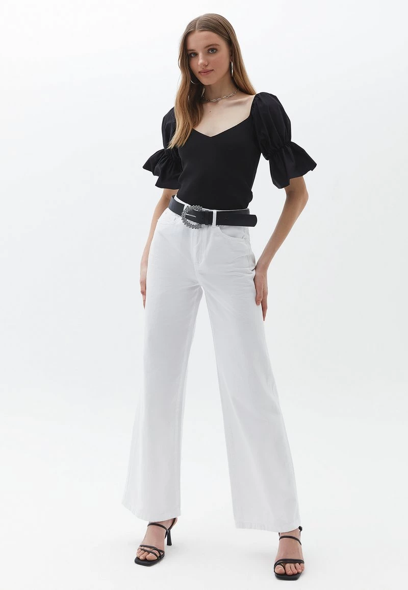 OXXO Donna MIT BALLONÄRMELN - Camicetta - Black 4 OXXO Donna MIT BALLONÄRMELN - Camicetta - Black - immagine 2