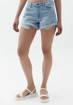 OXXO Donna Shorts Di Jeans - Light Denim