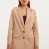 OXXO Donna MIT BOYFRIEND CUT - Cappotto Corto - Pecan -Negozio al dettaglio Oxxo 8cbf1c6141484298a774e68661a229de