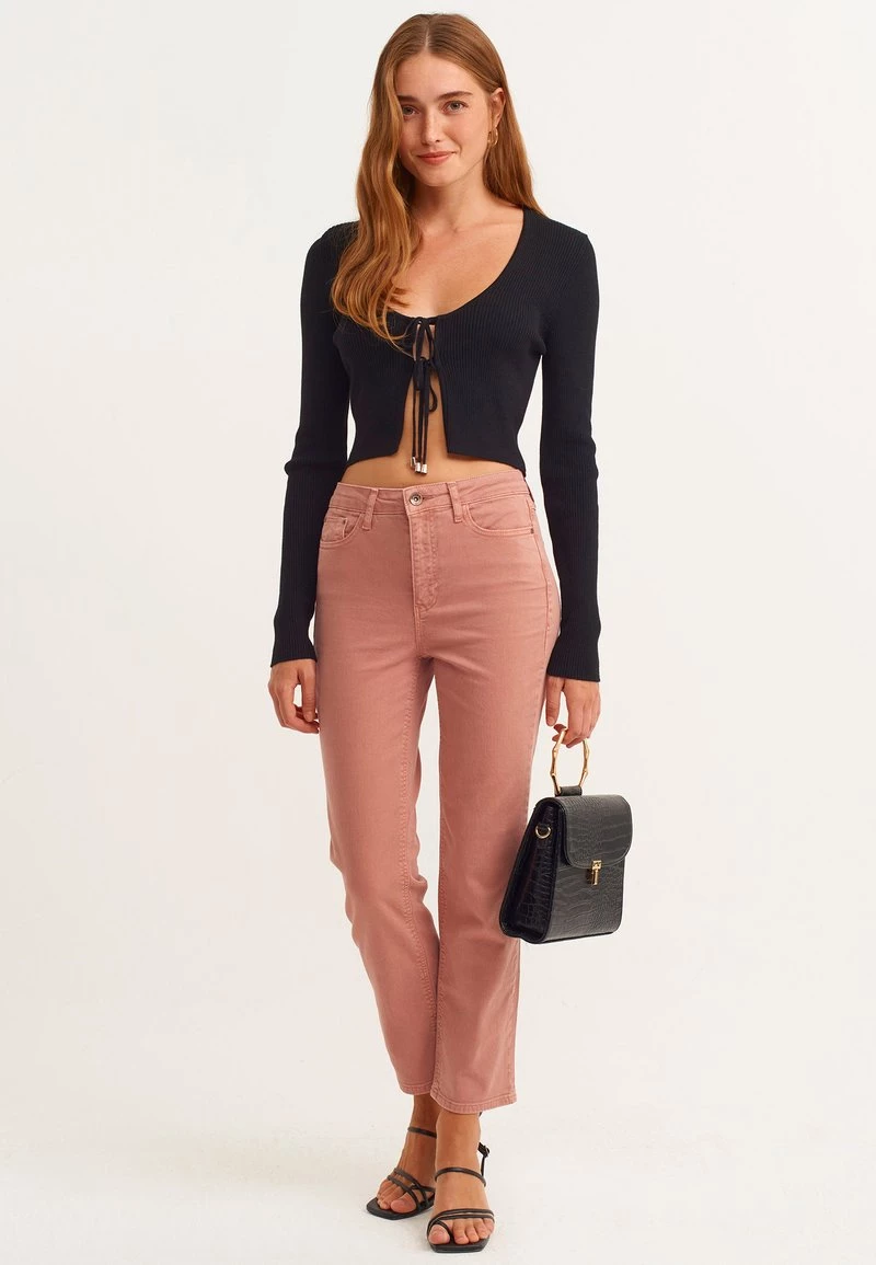 OXXO Donna Jeans Slim Fit - Brown 4 OXXO Donna Jeans Slim Fit - Brown - immagine 2