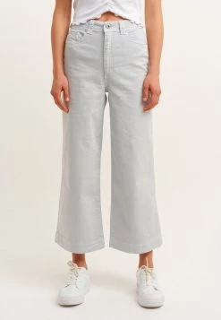 OXXO Donna Jeans A Zampa - Antik Greylag