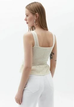 OXXO Donna Top - Buttercream -Negozio al dettaglio Oxxo 8ec1ad89971644bea8d83e2b007007c1
