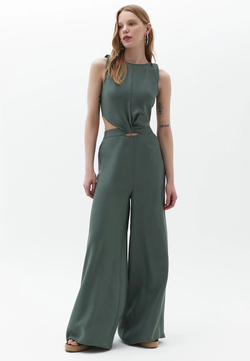 OXXO Donna Tuta Jumpsuit - Duck Green 4 OXXO Donna Tuta Jumpsuit - Duck Green - immagine 2