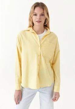 OXXO Donna MIT BRUSTTASCHE - Camicia - Dusky Citron