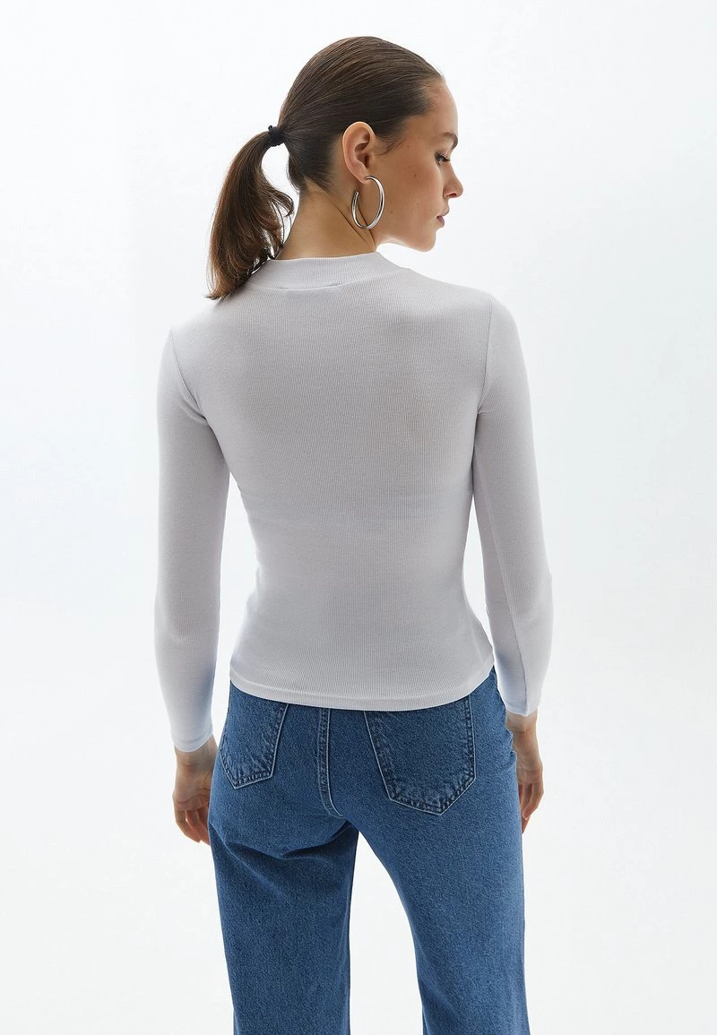 OXXO Donna MIT CUT OUT DETAIL - Maglietta A Manica Lunga - White 5 OXXO Donna MIT CUT OUT DETAIL - Maglietta A Manica Lunga - White - immagine 3