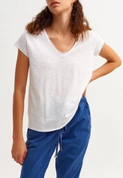 OXXO Donna T-shirt Basic - White -Negozio al dettaglio Oxxo 95df3ef292294315bd09befb35401545