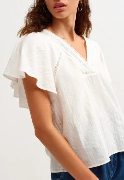 OXXO Donna MIT MODISCHEN SPITZEN DETAILS - Camicetta - Weiß 13 OXXO Donna MIT MODISCHEN SPITZEN DETAILS - Camicetta - Weiß -Negozio al dettaglio Oxxo 95f96080fb444585ba3aedfc29dda0a4