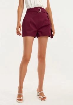 OXXO Donna Shorts - Dark Purple