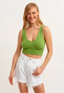 OXXO Donna Top - Bergamot