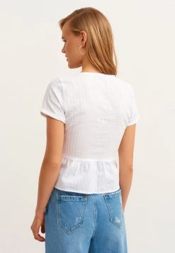 OXXO Donna Camicetta - White -Negozio al dettaglio Oxxo 9941ffb0fc6343edb1cbe6ddee52ec80