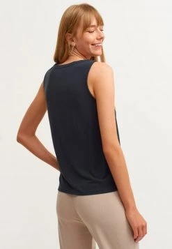 OXXO Donna MIT GEKREUZTEM DETAIL - Camicetta - Black -Negozio al dettaglio Oxxo 99b25a60e9204e19a493d2c00dfc528b