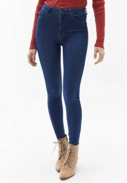 OXXO Donna Jeans Skinny Fit - Mid Denim