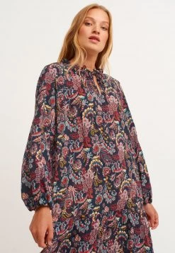 OXXO Donna Vestito Lungo - Floral Print -Negozio al dettaglio Oxxo 9aea671a4d6343fcb2ced02fa67ef13f