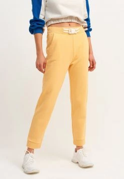 OXXO Donna MIT SCHNALLENDETAIL AM BUND - Pantaloni Sportivi - Abricock