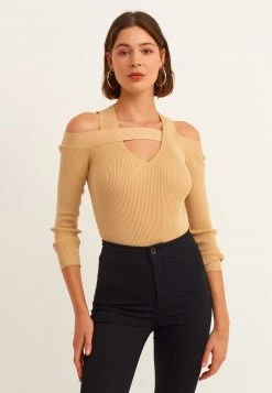 OXXO Donna MIT BESONDERER BÄNDER OPTIK - Maglione - Caraway -Negozio al dettaglio Oxxo 9c7d50b2578f48e0aa5f5dd15bf8a872