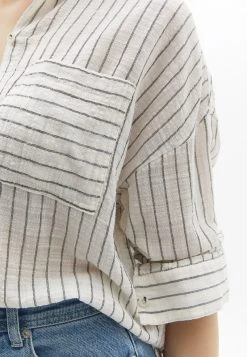 OXXO Donna Camicia - Black White Stripe -Negozio al dettaglio Oxxo 9f364071d5b24c218511b0a8a883b0a5