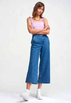 OXXO Donna Jeans A Zampa - Blue Denim -Negozio al dettaglio Oxxo 9fc983a54781487fbeec9fa3e7c6c471