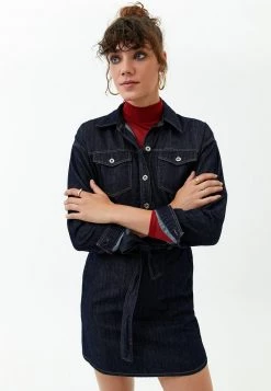 OXXO Donna Vestito Di Jeans - Raw Denim