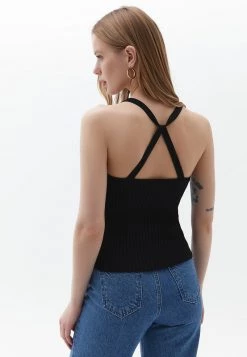 OXXO Donna SCHNALLEN DETAILS - Top - Black -Negozio al dettaglio Oxxo a21c742f29e548c39495b612c5248a6e