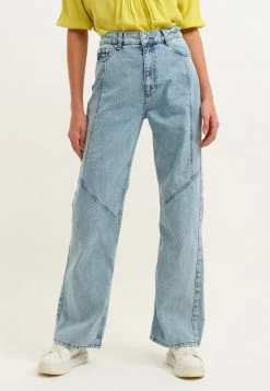 OXXO Donna Jeans A Zampa - Light Denim