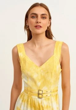 OXXO Donna MIT ANGESAGTER BATIK MUSTERUNG - Vestito Estivo - Log -Negozio al dettaglio Oxxo a621288e8f714b8c83659e78457935af