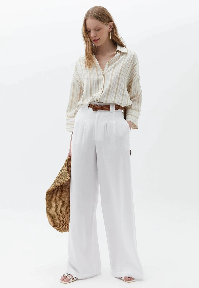 OXXO Donna Camicia - Cement Striped 4 OXXO Donna Camicia - Cement Striped - immagine 2