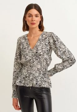 OXXO Donna Camicetta - Mottled Grey