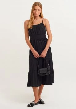 OXXO Donna MIT FEINEN TRÄGERN - Vestito Estivo - Black -Negozio al dettaglio Oxxo a833be7436094180a3f690a72a3634e3