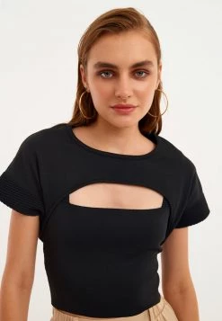 OXXO Donna T-shirt Basic - Black -Negozio al dettaglio Oxxo aa5b866b1feb409ca7d57ba5a9161dd9