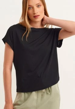 OXXO Donna T-shirt Basic - Black -Negozio al dettaglio Oxxo ad13da770ab0428b913d89761724375f
