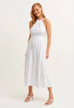 OXXO Donna Vestito Lungo - White