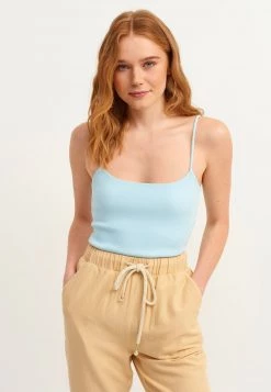 OXXO Donna Top - Light Blue -Negozio al dettaglio Oxxo ae2c829992fb4c0aab606367e720d9d7