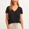 OXXO Donna MIT V-AUSSCHNITT - T-shirt Basic - Black -Negozio al dettaglio Oxxo ae9d419aa8ac47ff8acd6eca4c0a12fb