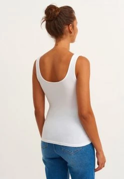 OXXO Donna MIT ECKIGEM AUSSCHNITT - Top - White 8 OXXO Donna MIT ECKIGEM AUSSCHNITT - Top - White -Negozio al dettaglio Oxxo aeaab1503e54488c873d9ac5f6a42dea