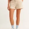 OXXO Donna AUS WEICHEM SWEATSTOFF - Shorts - Sandy