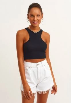 OXXO Donna MIT ENGEM TRAGEKOMFORT - Top - Black