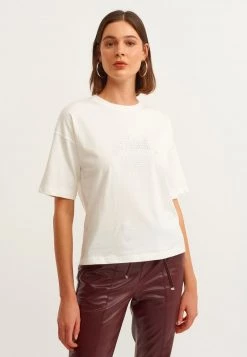 OXXO Donna T-shirt Con Stampa - Ice Milk