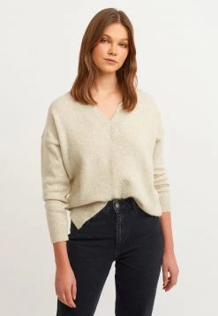 OXXO Donna Maglione - Light Bean Melange -Negozio al dettaglio Oxxo b0d0bad575cb4e4c904cfa24a0ffc2a8