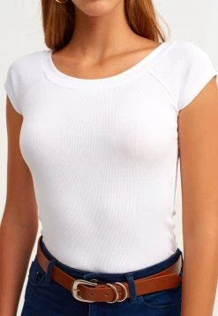OXXO Donna T-shirt Basic - White -Negozio al dettaglio Oxxo b16733e79e4e4f47a1fb3c395e24573f