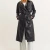 OXXO Donna Trench - Black