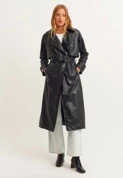 OXXO Donna Trench - Black