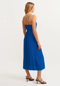 OXXO Donna MIT JAQUARD MUSTERUNG - Vestito Elegante - Monaco Blue -Negozio al dettaglio Oxxo b29c3e4b34ad4552a0606faa74696da8