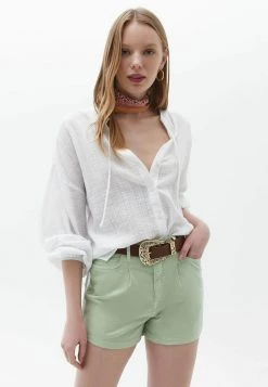 OXXO Donna BALLONÄRMELN - Camicetta - White